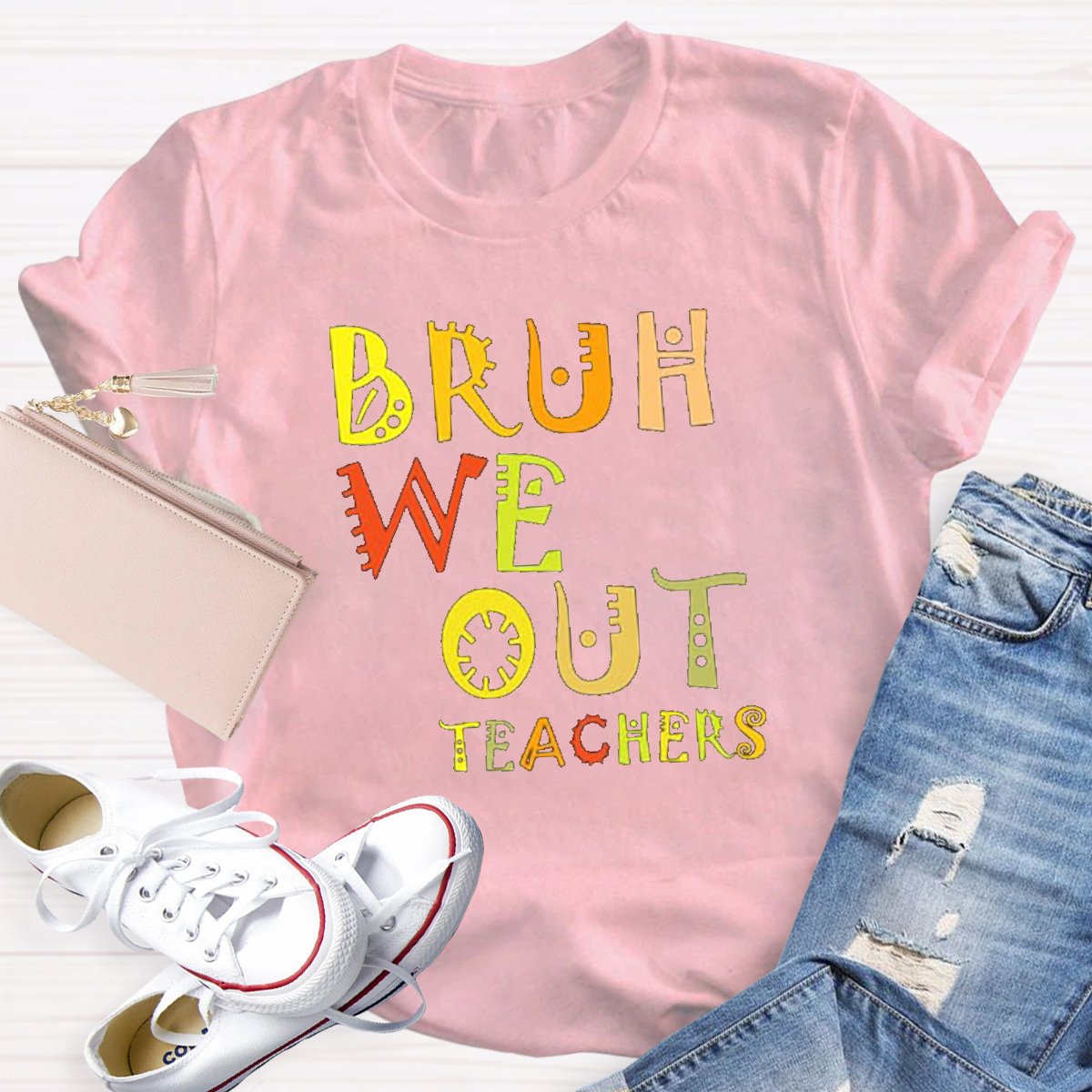 Bruh We Out Last Day Of School Teacher T-shirt