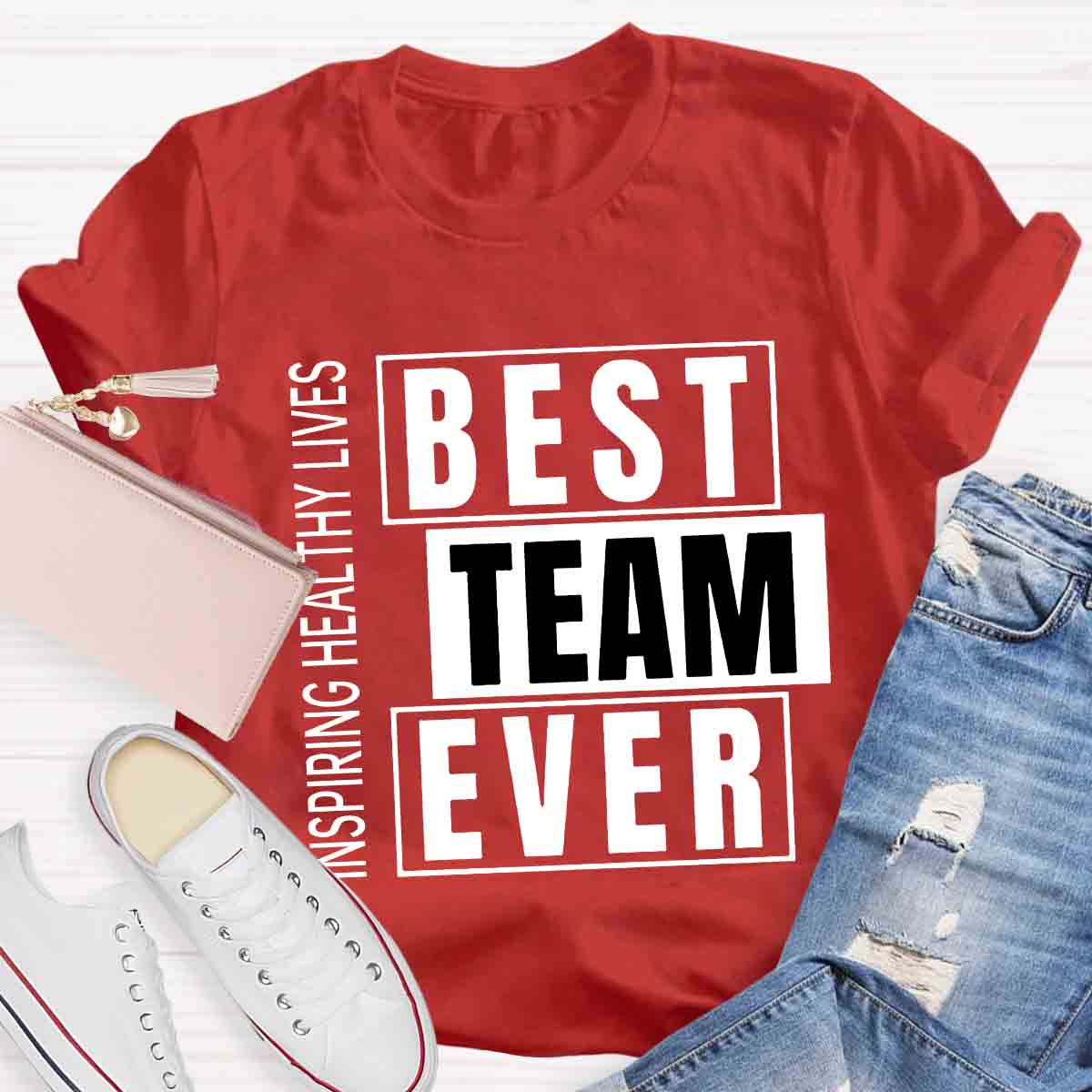 Personalized Best Team Name Ever Teacher T-Shirt