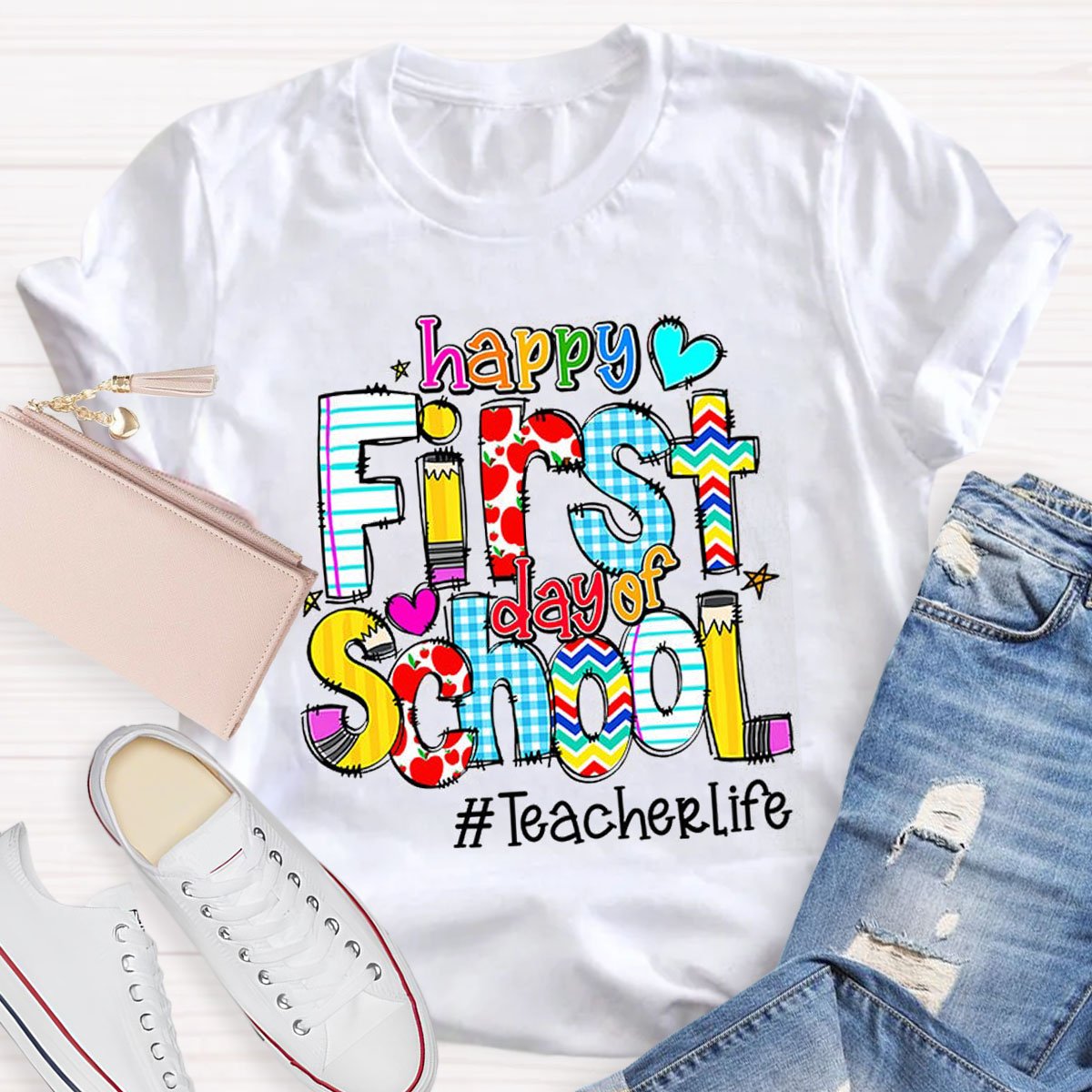 Happy First Day Of School T-Shirt