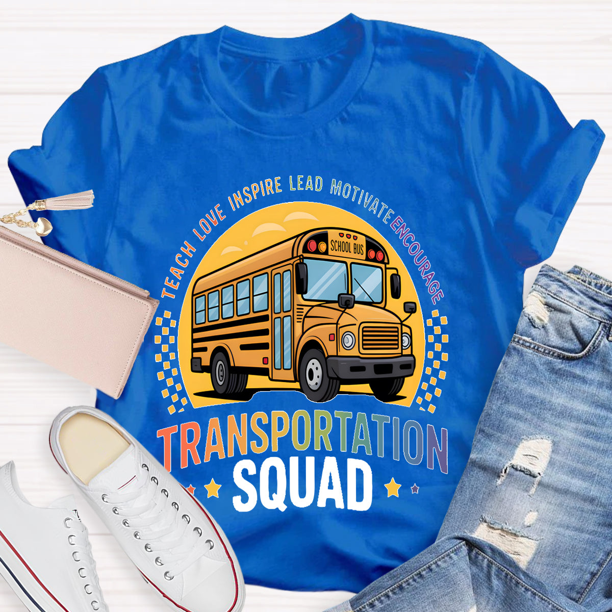 Transportation Squad Graphic  T-shirt