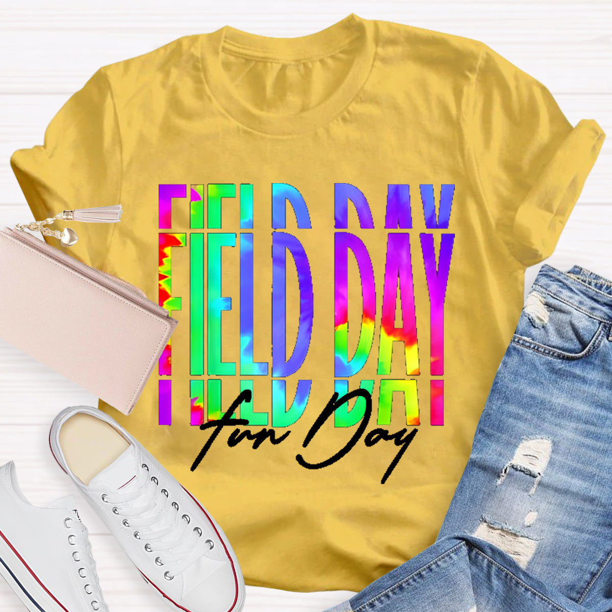 Field Day Fun Day Teacher T-Shirt