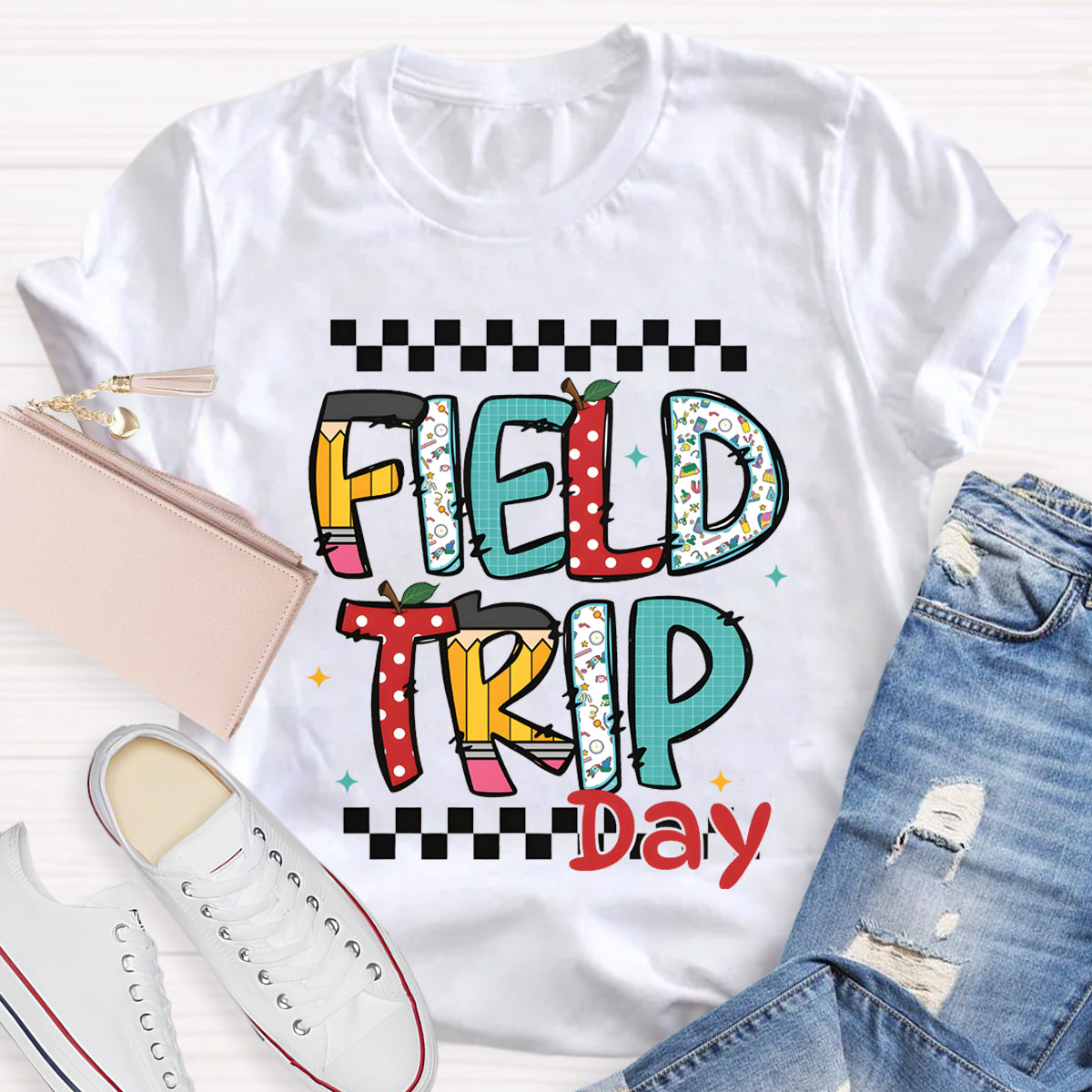 Field Trip Day Teacher T-Shirt