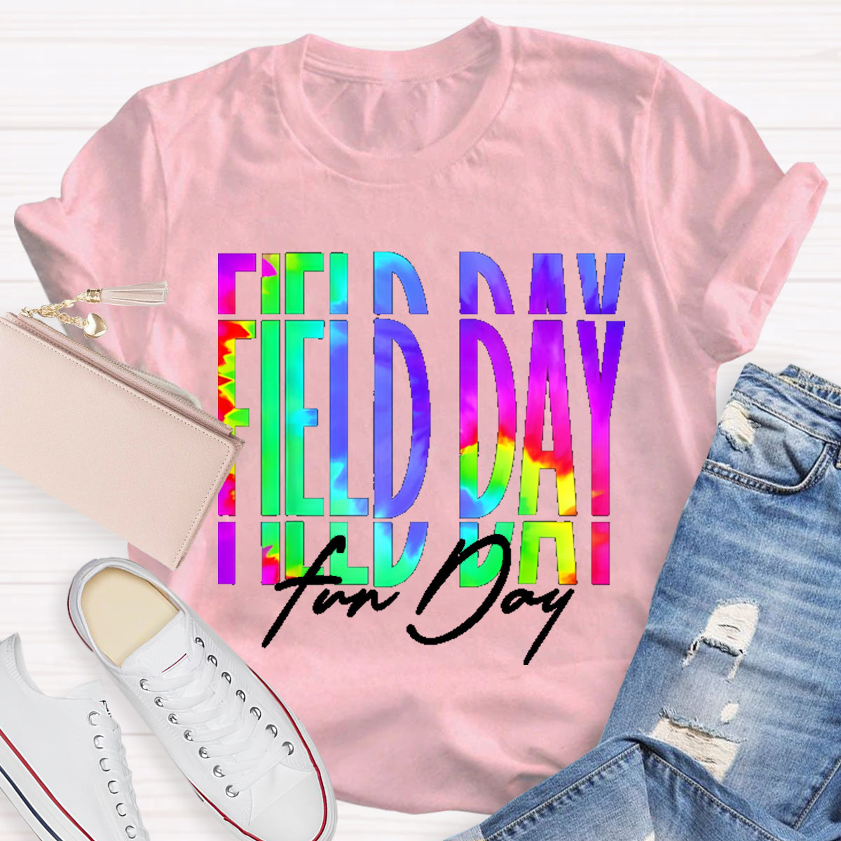 Field Day Fun Day Teacher T-Shirt