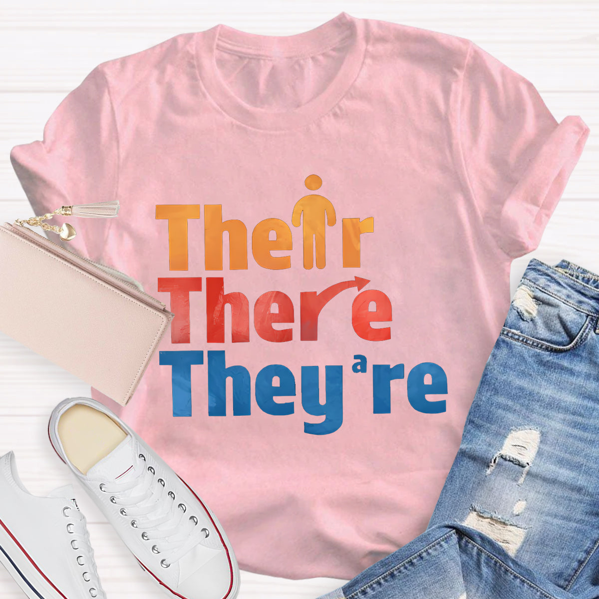 There They're Their Teacher T-Shirt