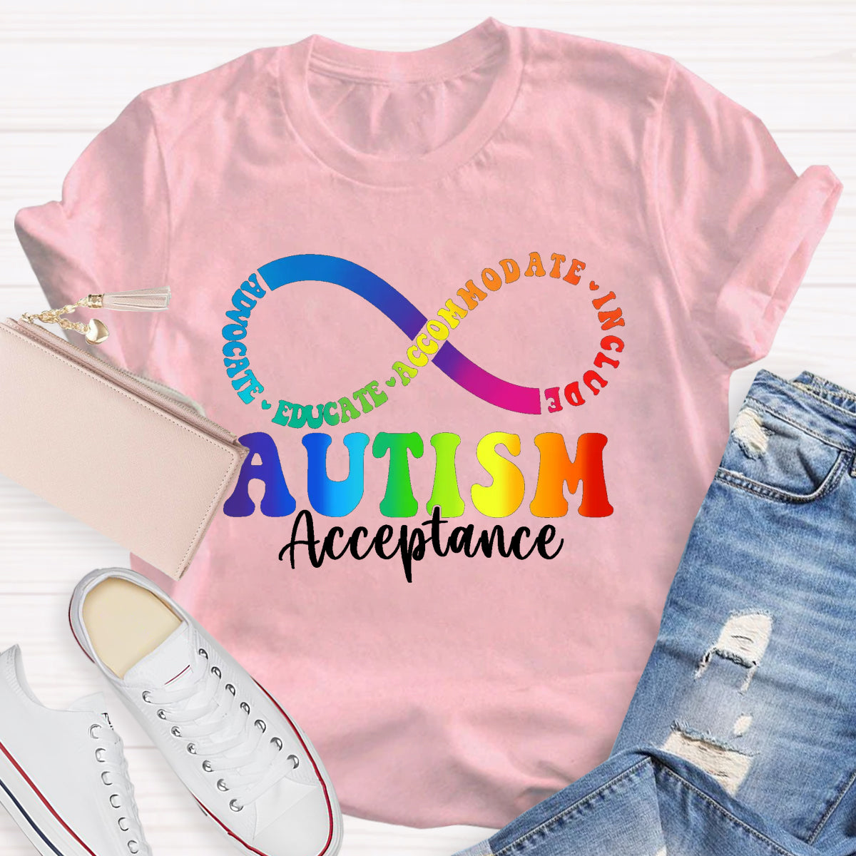 Advocate Educate Accommodate Include T-Shirt
