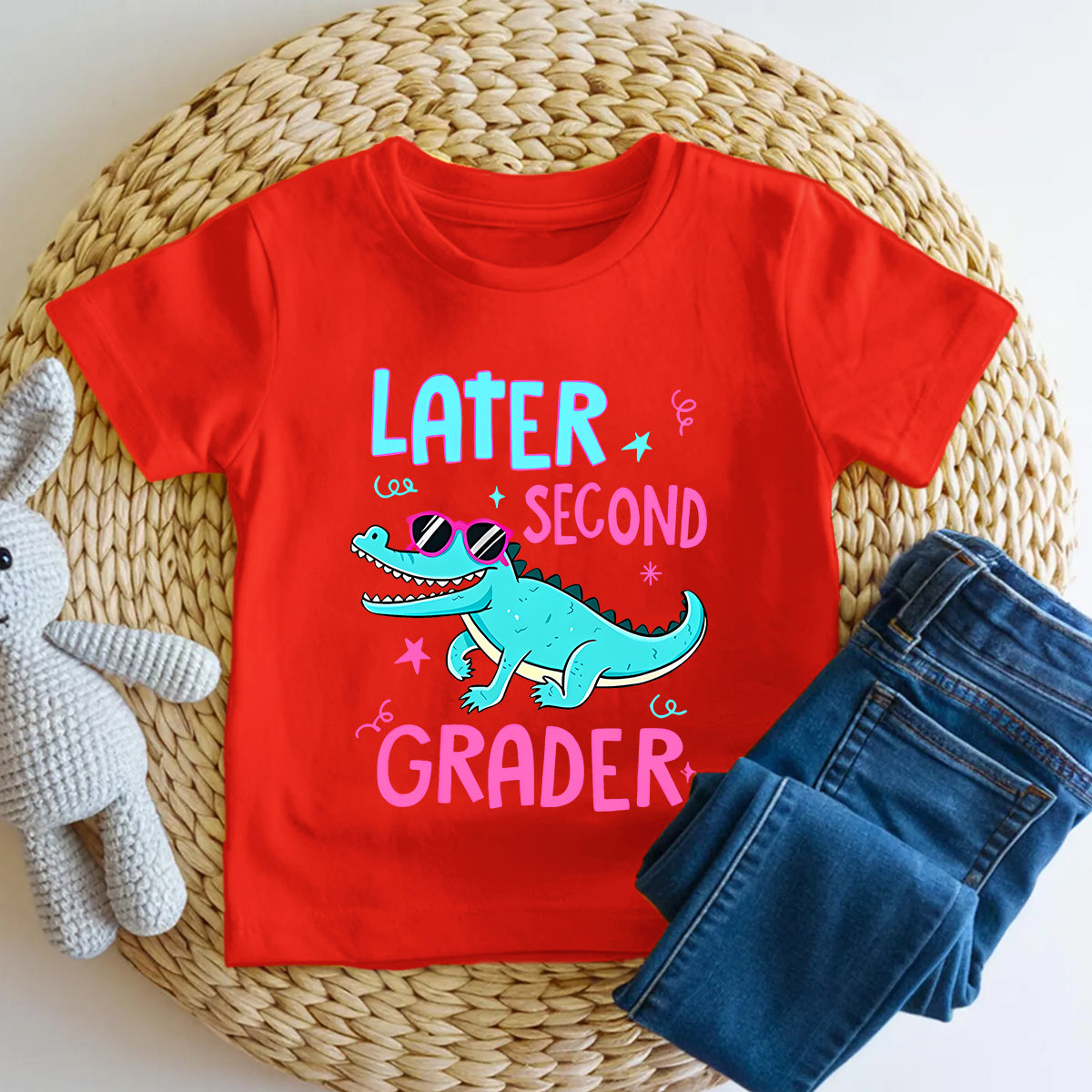 Personalized Grade Later Second Grader Toddler T-shirts