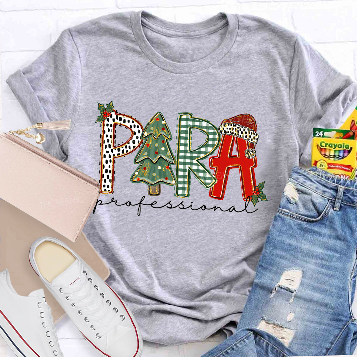 Para Professional Christmas Tree And Christmas Vibes T-shirt