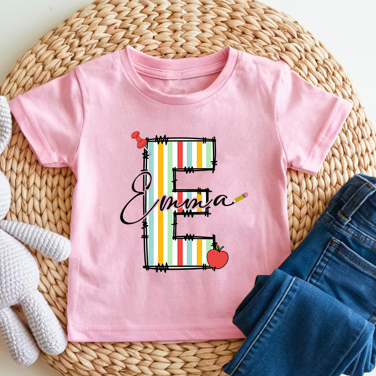 Personalized Name Little Learner Big Dreams Toddler T-shirts