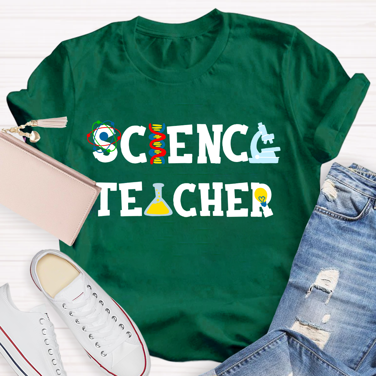 Science Reagent Bottle Teacher T-Shirt