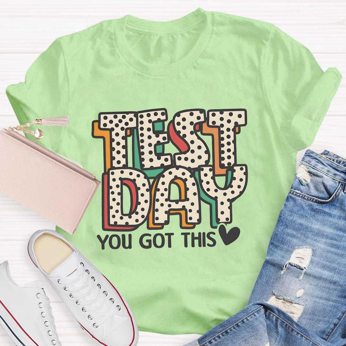 Text Day Teacher T-Shirt