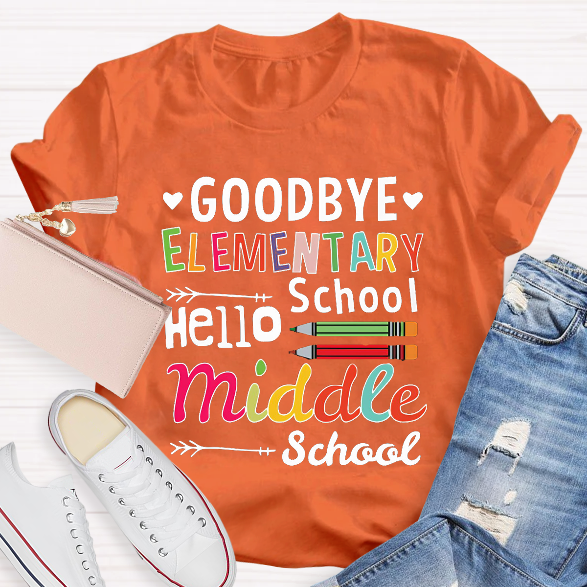 Hello Middle School Teacher T-Shirt