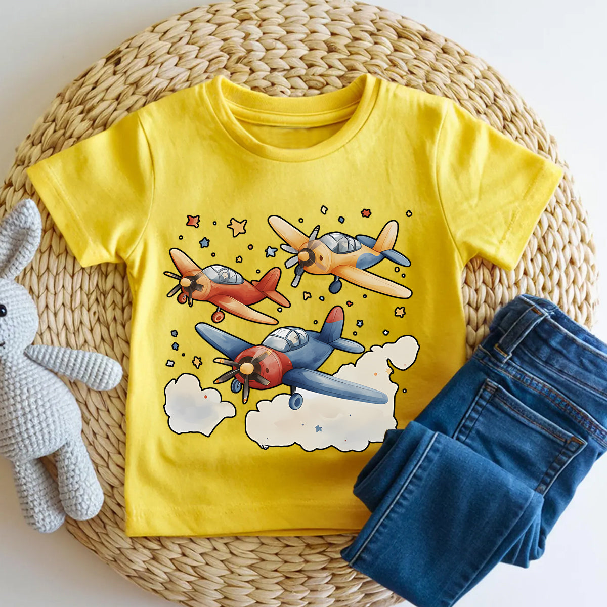 Airplane Graphics Toddler T-shirts