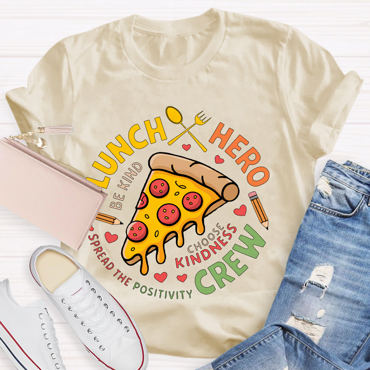 Lunch Hero Crew T-shirt