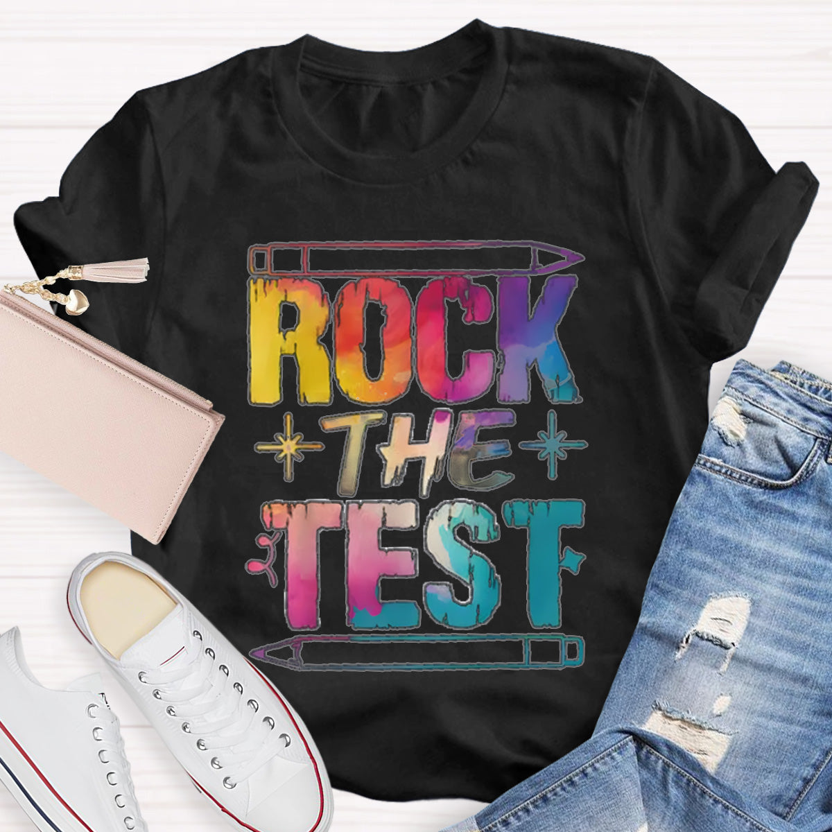Rock The Text Teacher T-Shirt