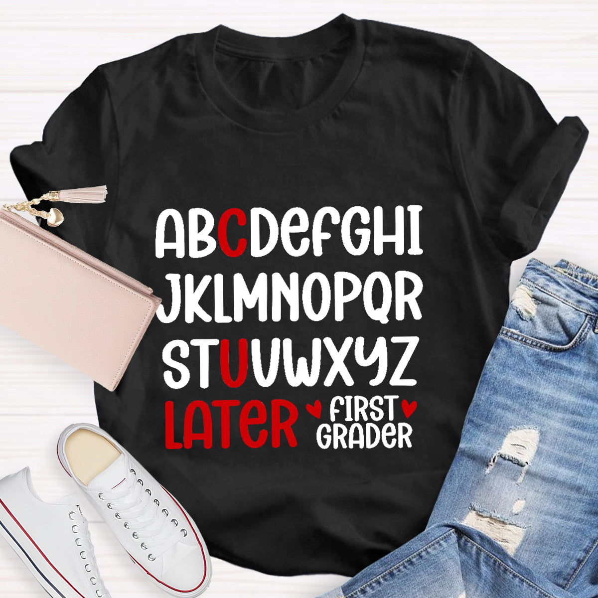 Personalized Grade See You Later Teacher T-Shirt