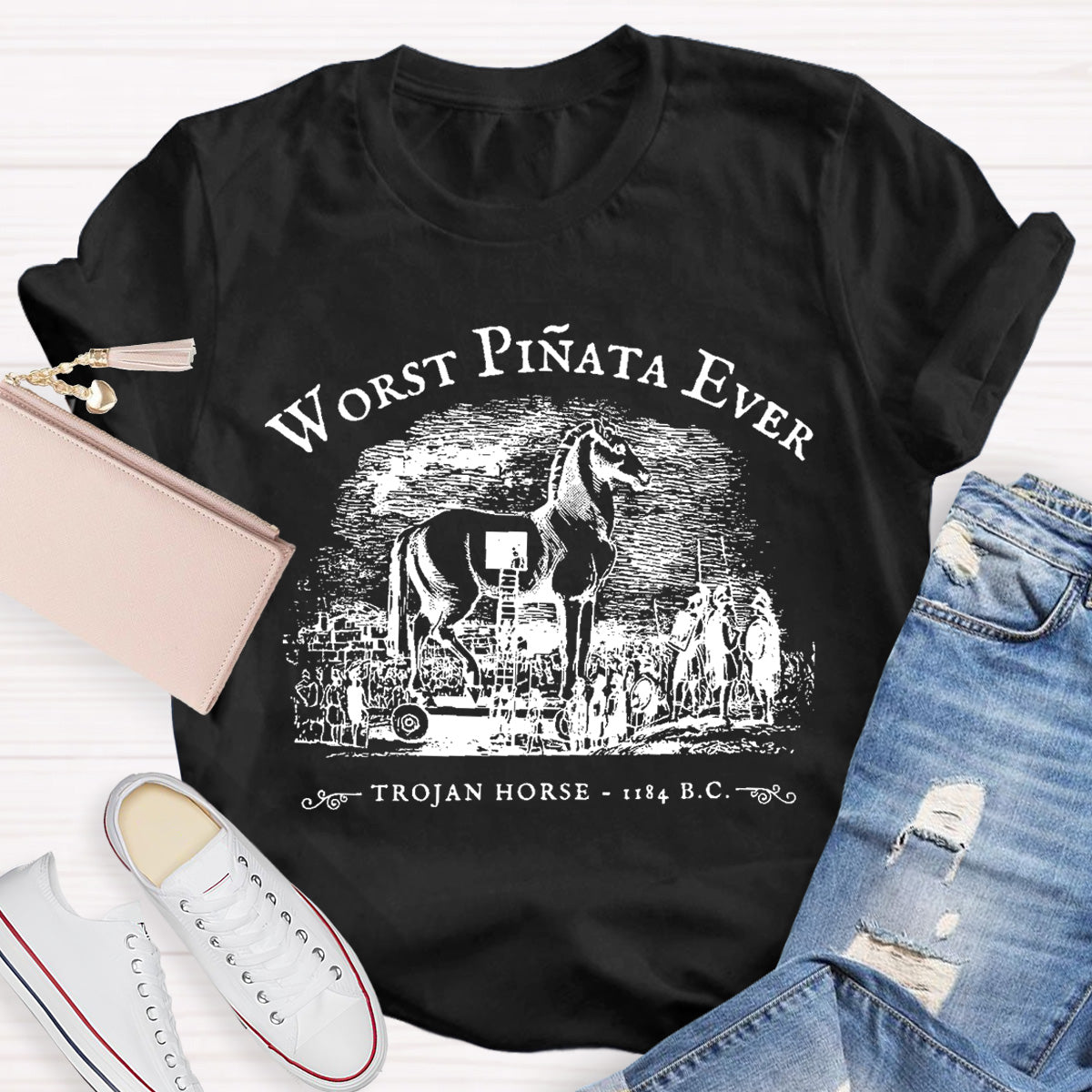 Worst Pinata Ever History Teacher T-Shirt