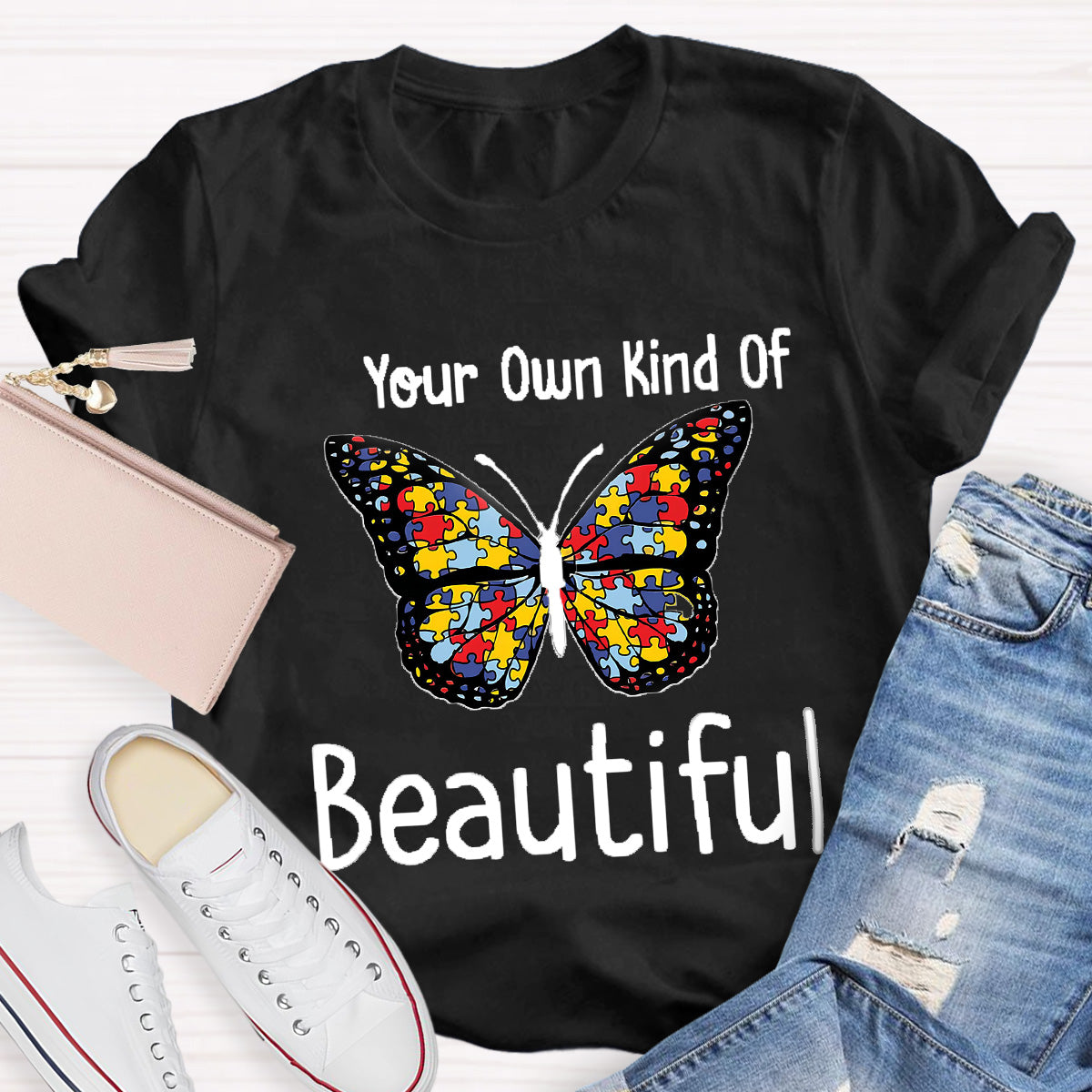 Your Own Kind Of Beautiful Teacher T-Shirt