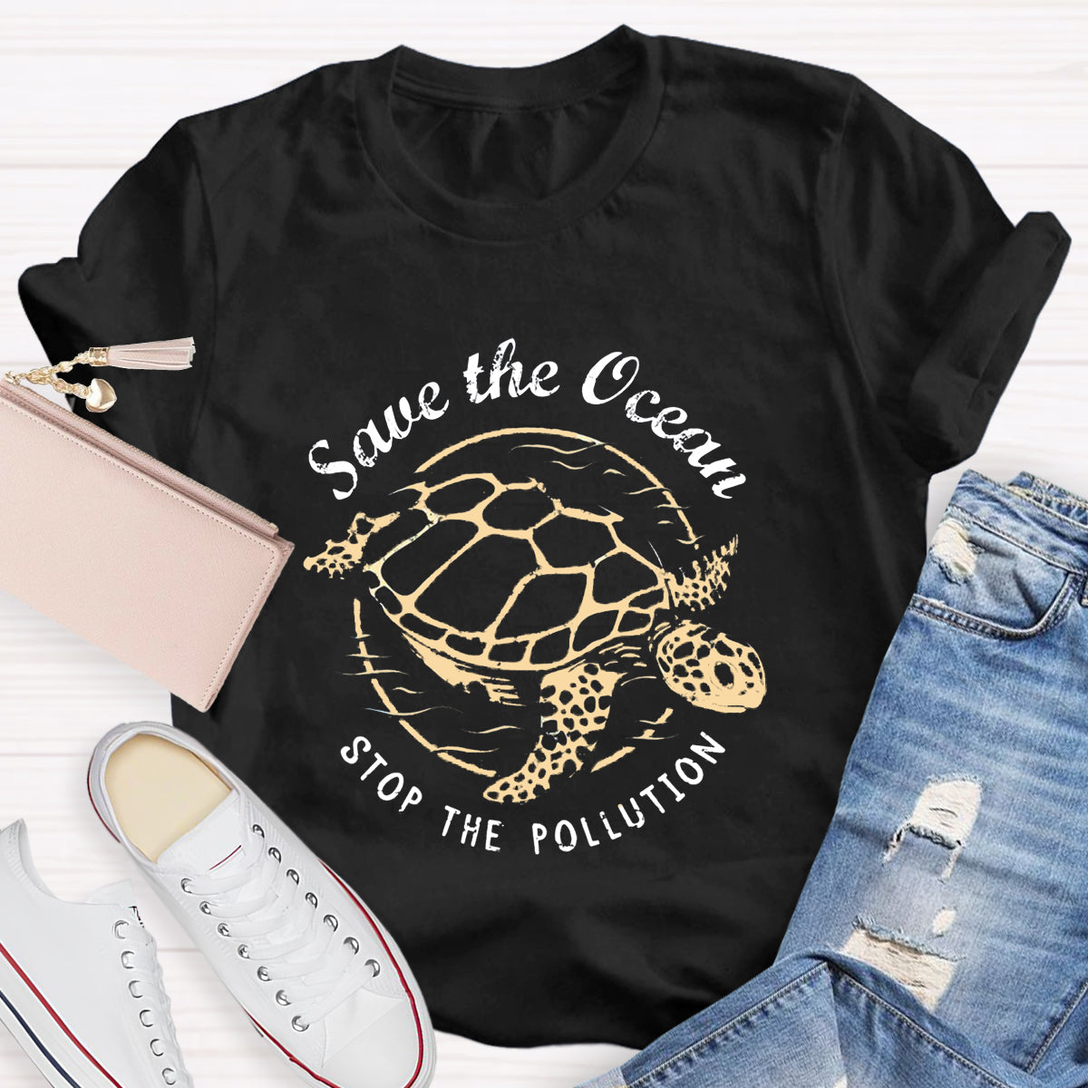 Save The Ocean Stop The Pollution T-Shirt