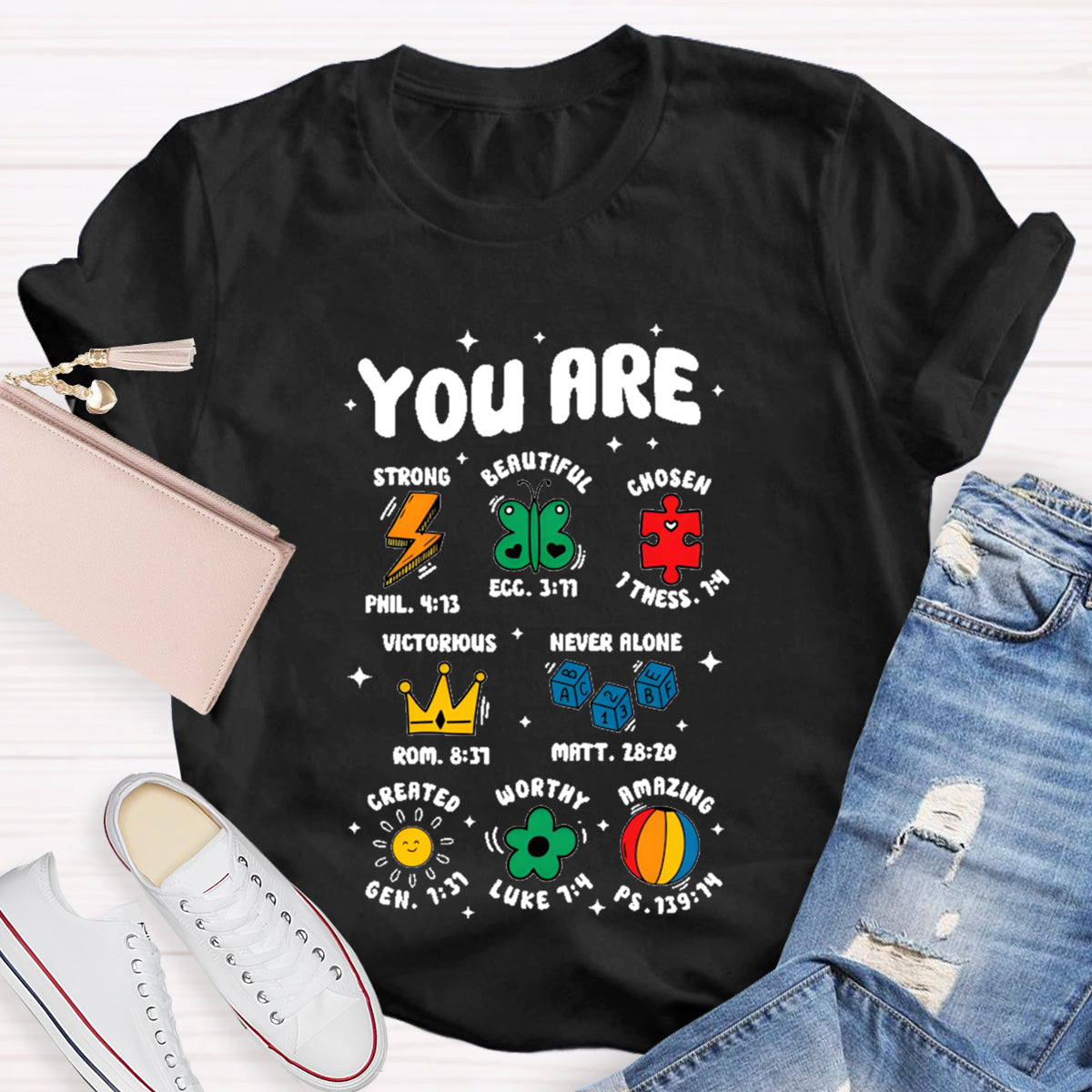 You Are Never Alone Teacher T-Shirt