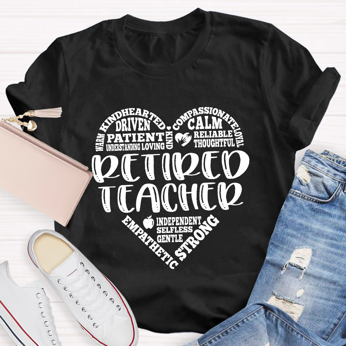 Retired Teacher Strong Teacher T-Shirt