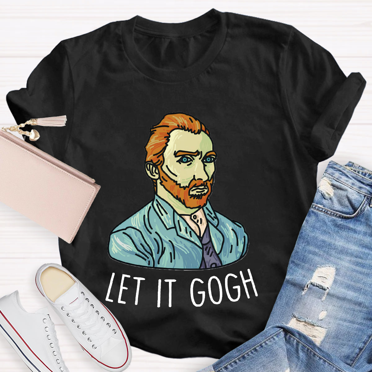 Let It Go Art Teacher T-Shirt