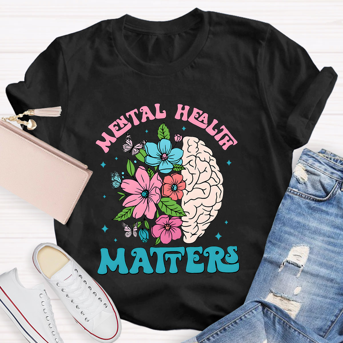 Mental Health Matters Teacher T-Shirt
