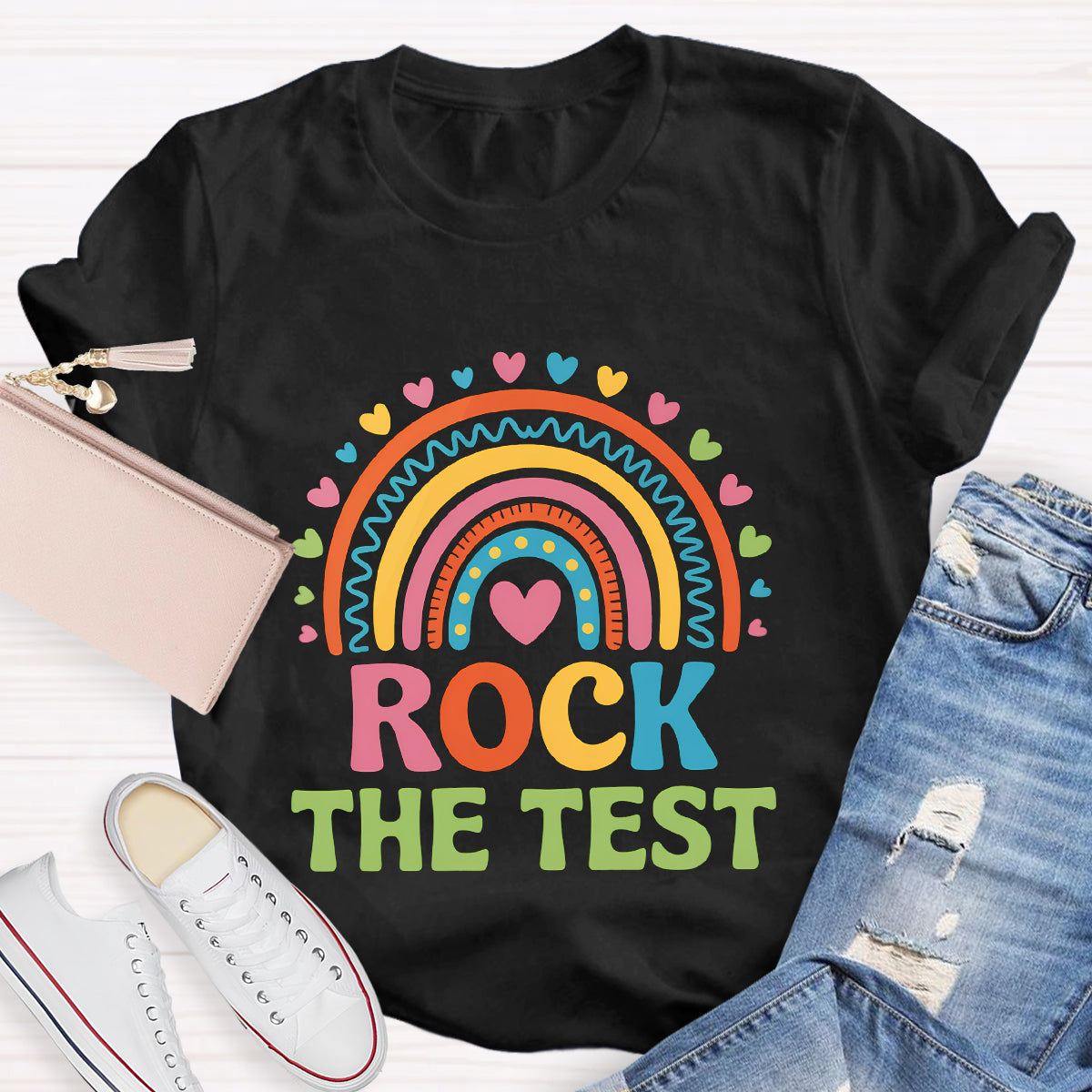Rock The Text Teacher T-Shirt