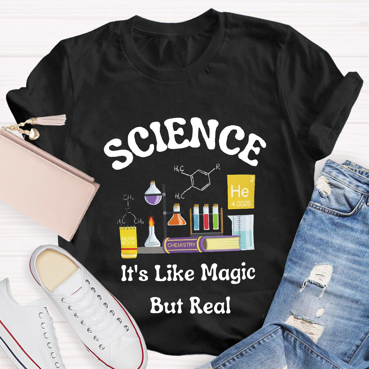 It's Like Magic But Real Teacher T-Shirt