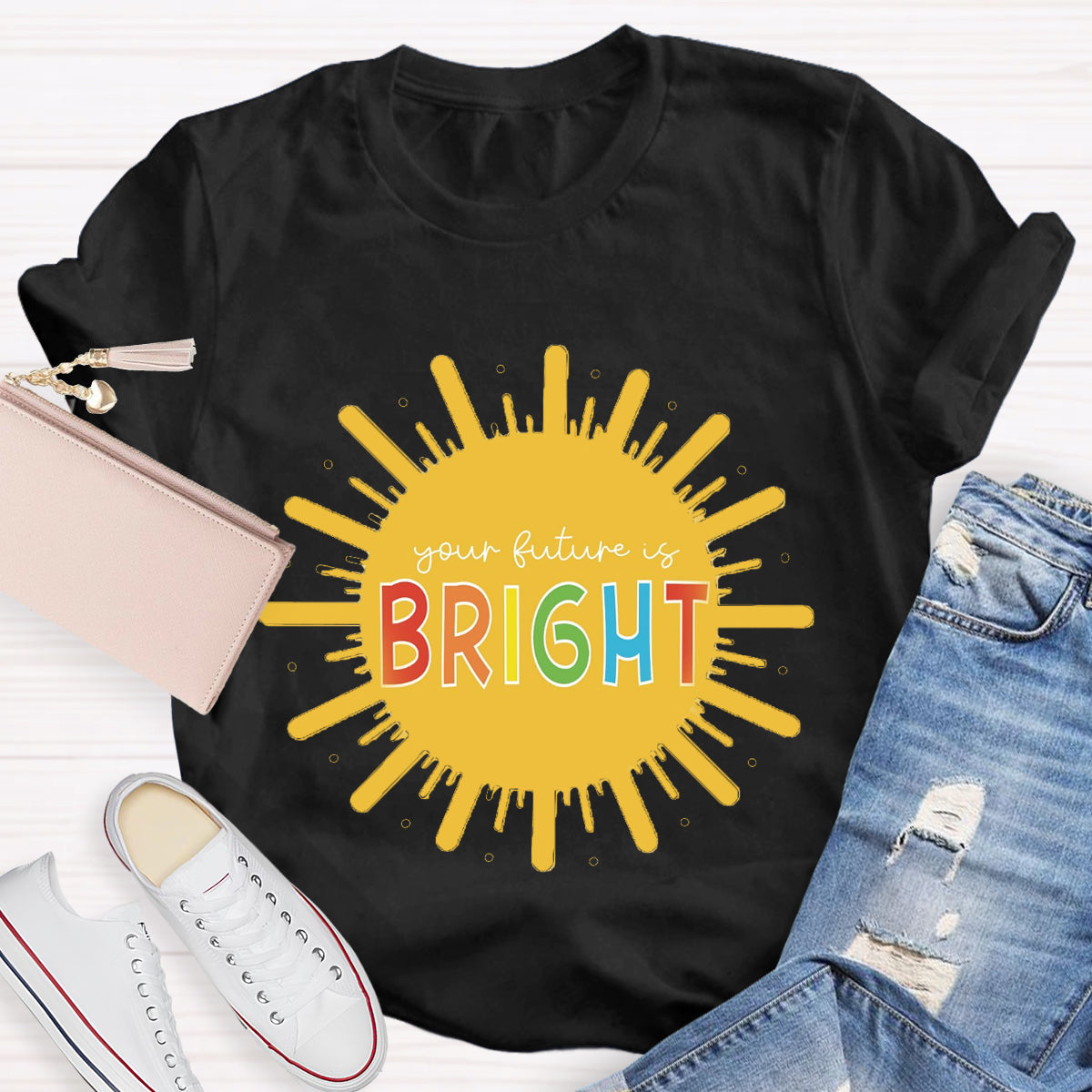 You Future Is Bright Teacher T-Shirt