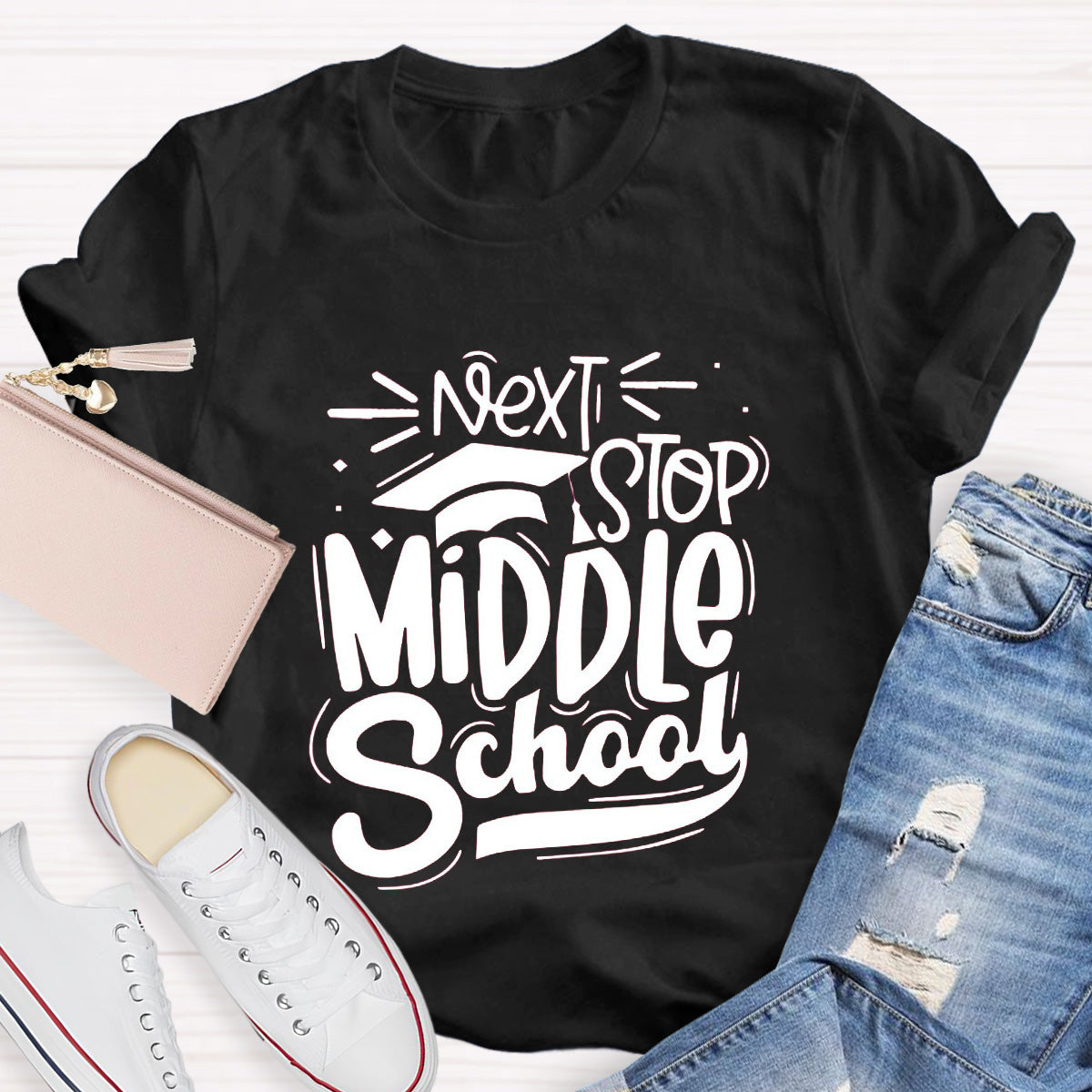 Next Stop Middle School Teacher T-Shirt