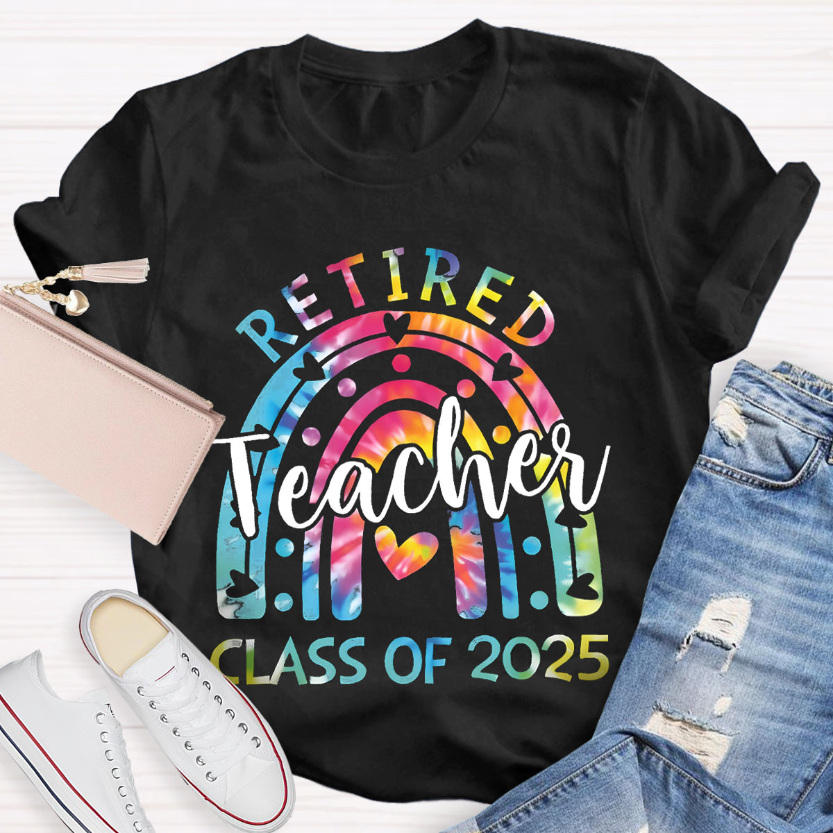 Retired Teacher Class Of 2025 T-Shirt