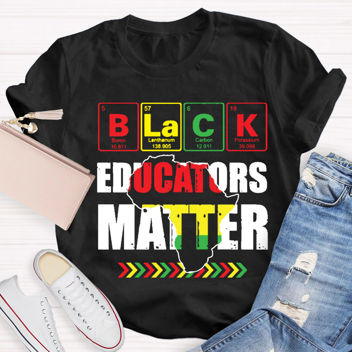 Black Educators Matter Teacher T-Shirt