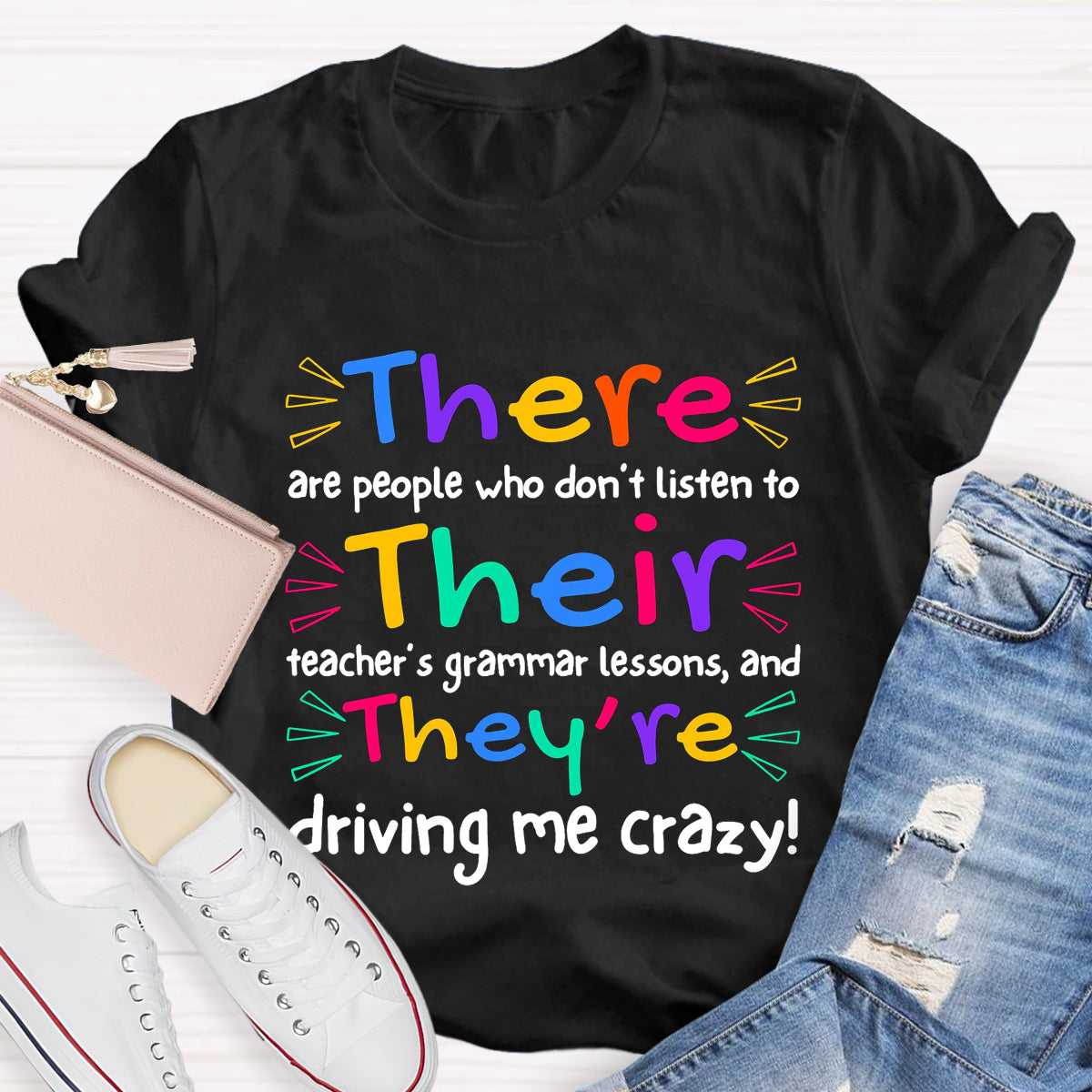 Grammar Lessons Teacher T-Shirt