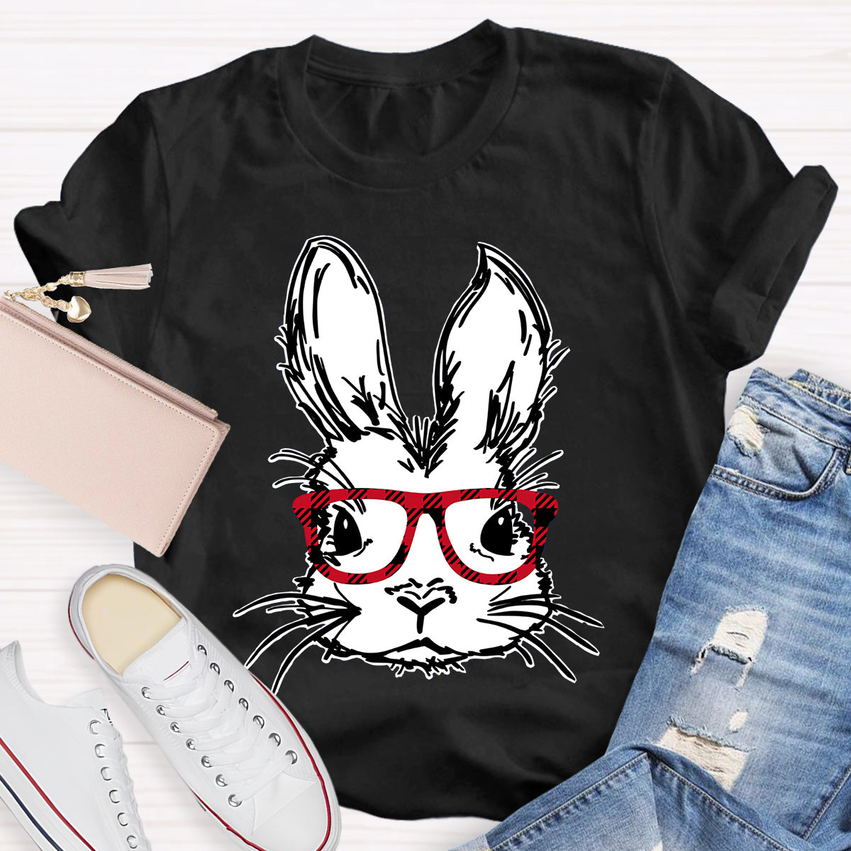 Glasses Bunny T-Shirt
