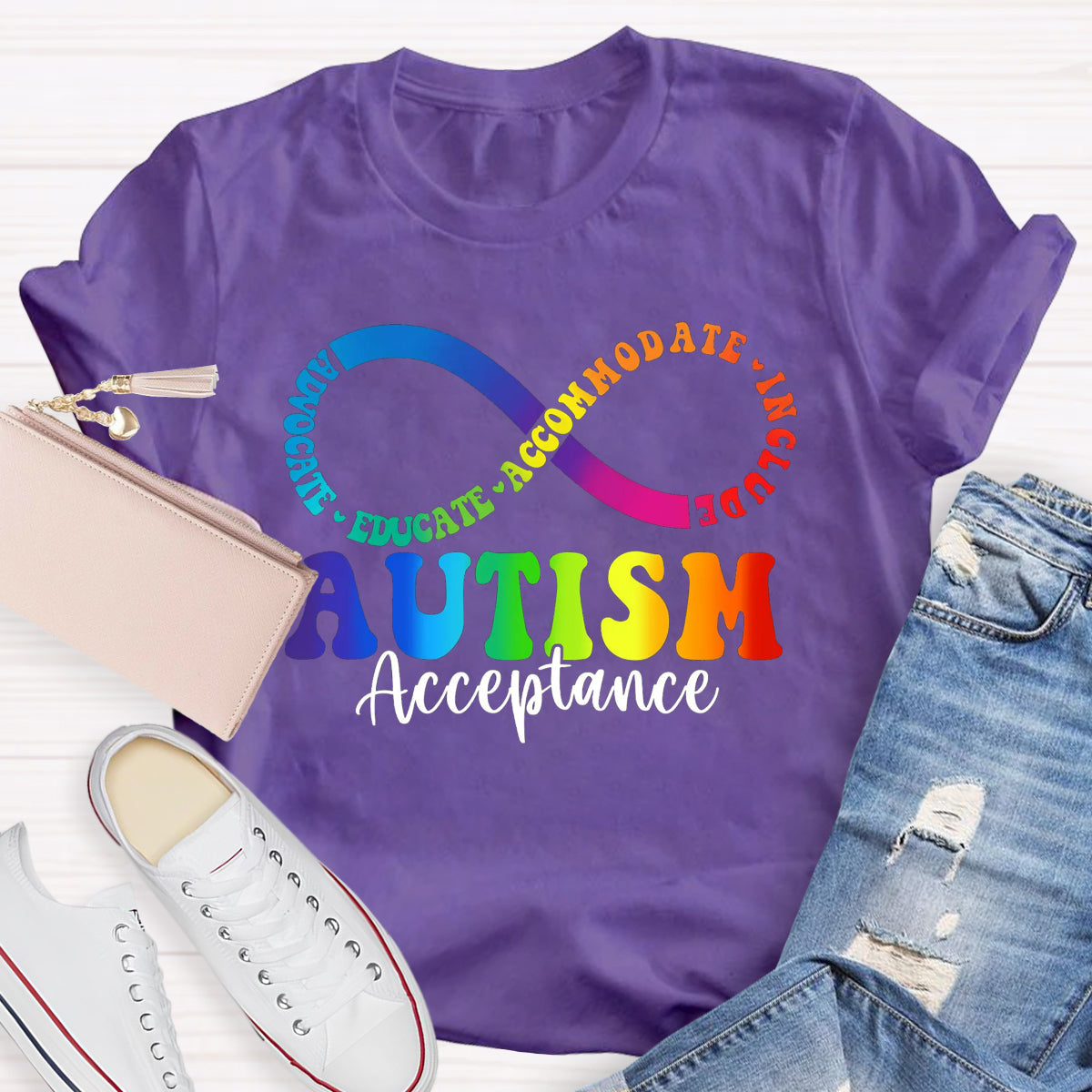 Advocate Educate Accommodate Include T-Shirt