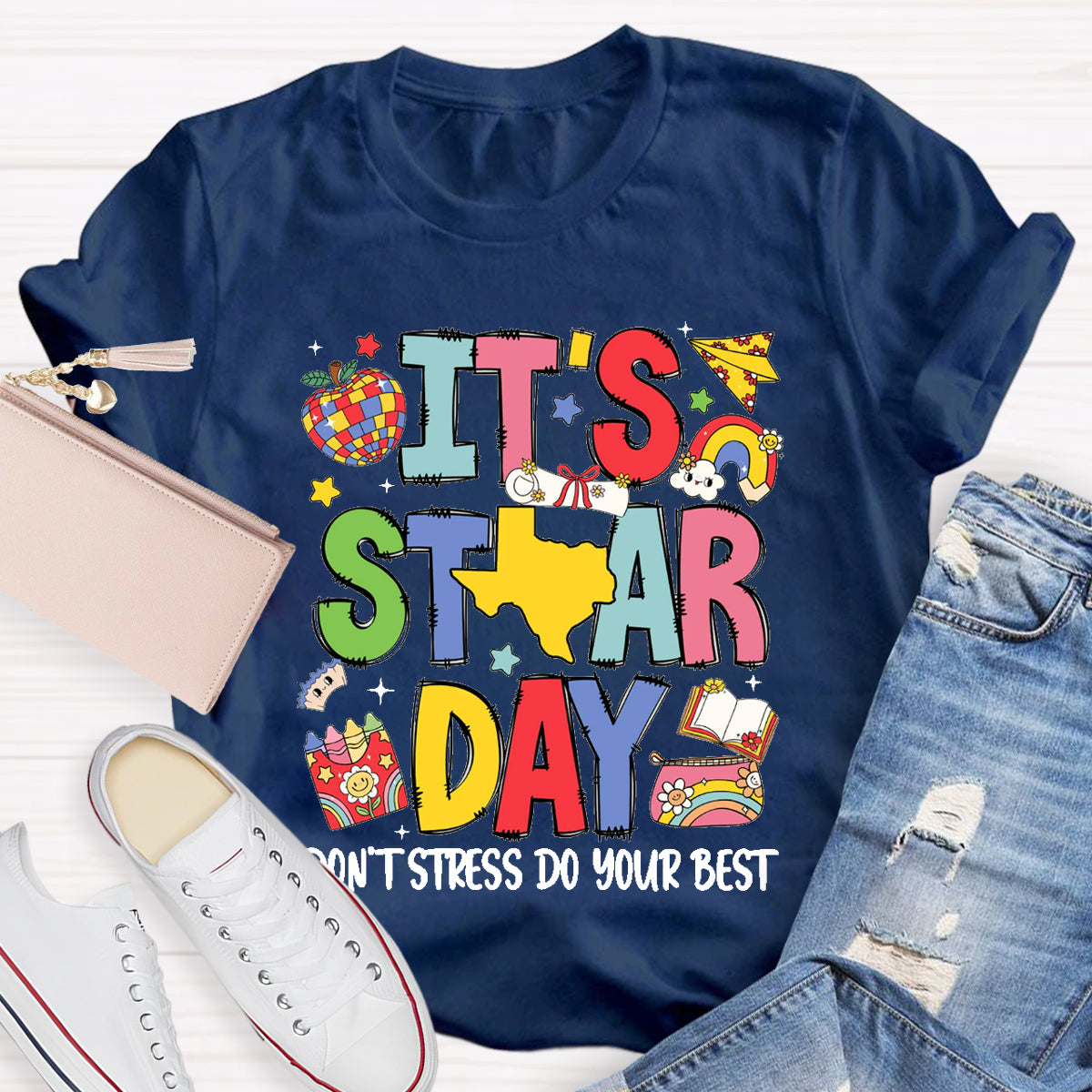 It's Star Day Don't Stress Be Your Best Teacher T-Shirt