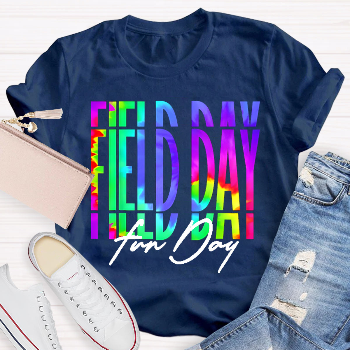 Field Day Fun Day Teacher T-Shirt