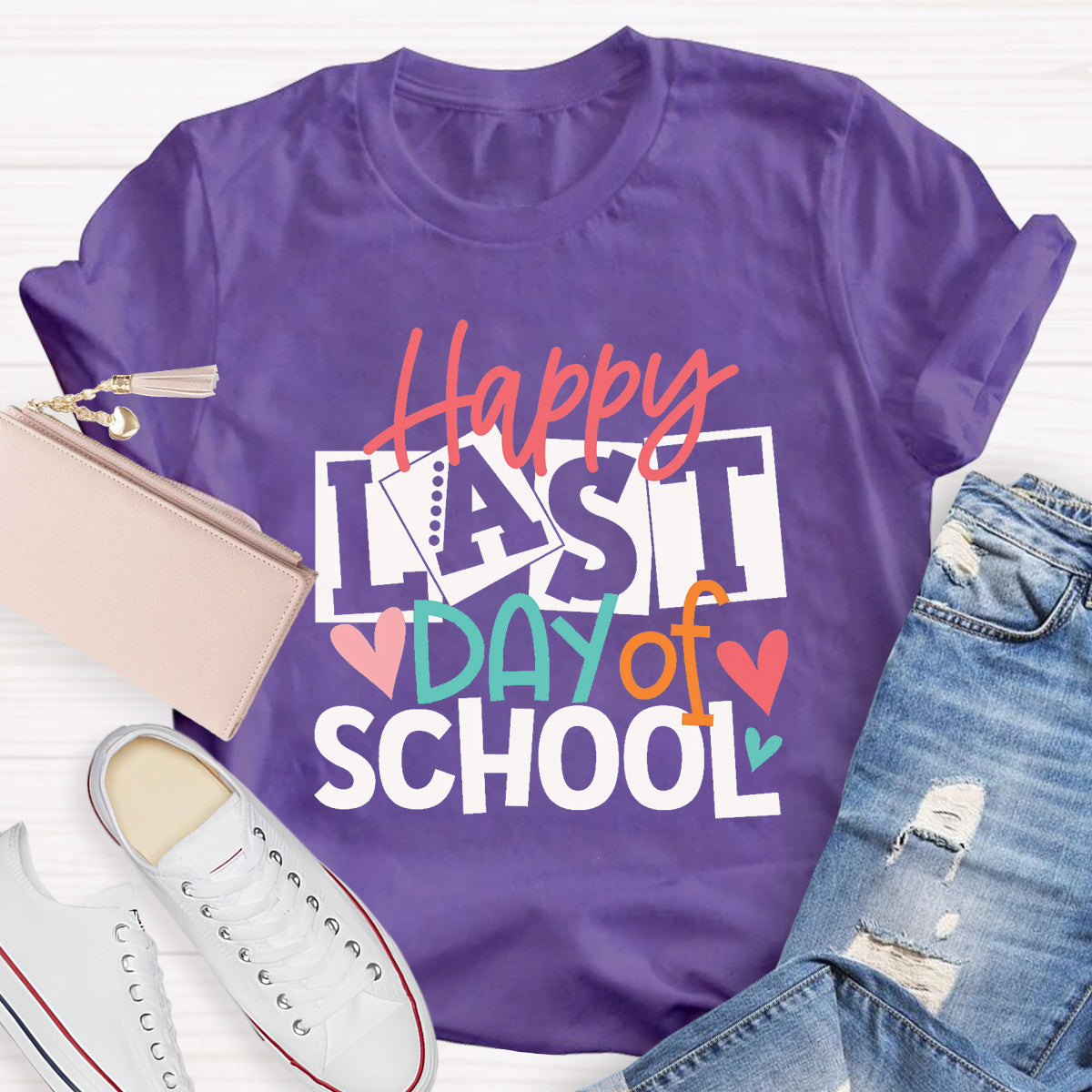 Happy Last Day Of School Card T-Shirt