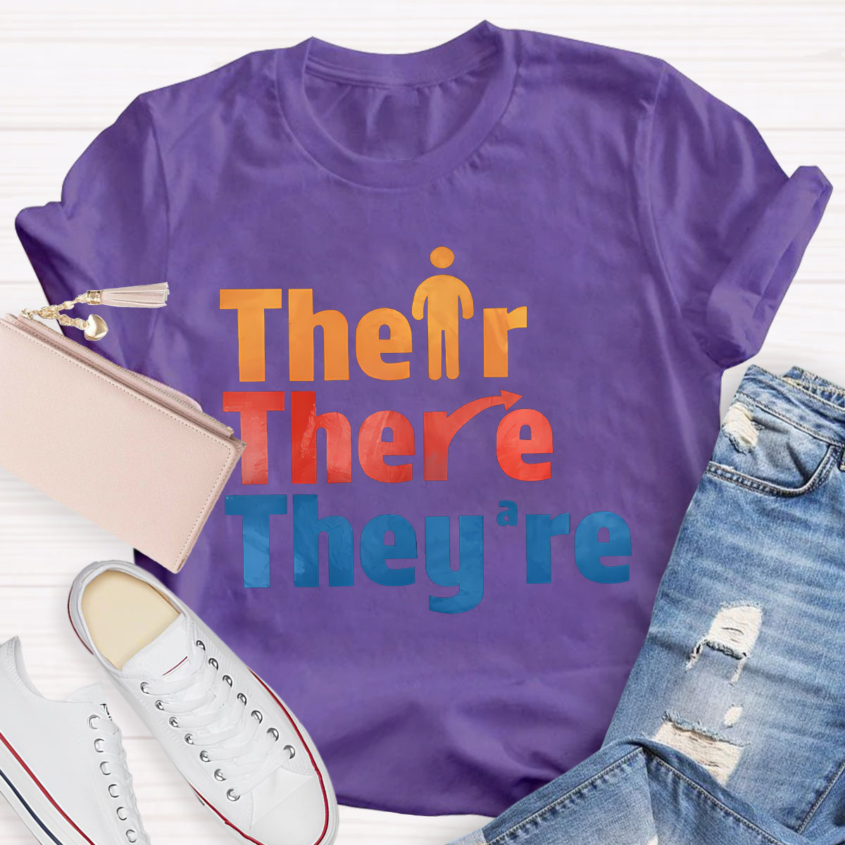 There They're Their Teacher T-Shirt