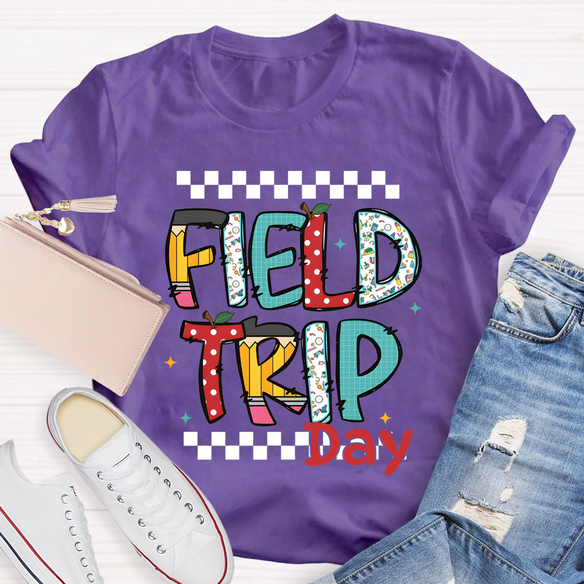 Field Trip Day Teacher T-Shirt