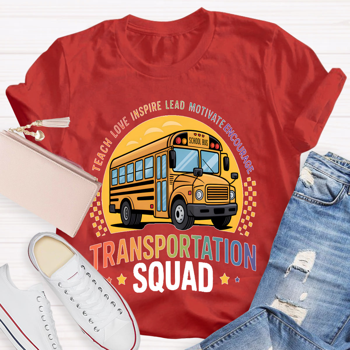 Transportation Squad Graphic  T-shirt
