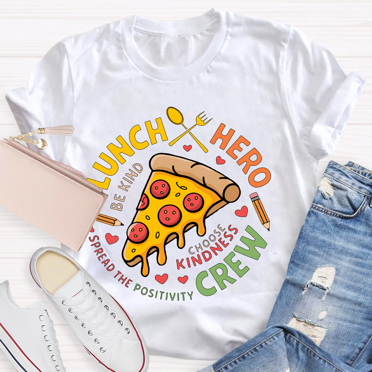 Lunch Hero Crew T-shirt