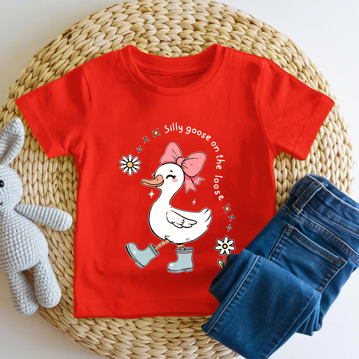 Silly Goose On The Loose Toddler T-shirts