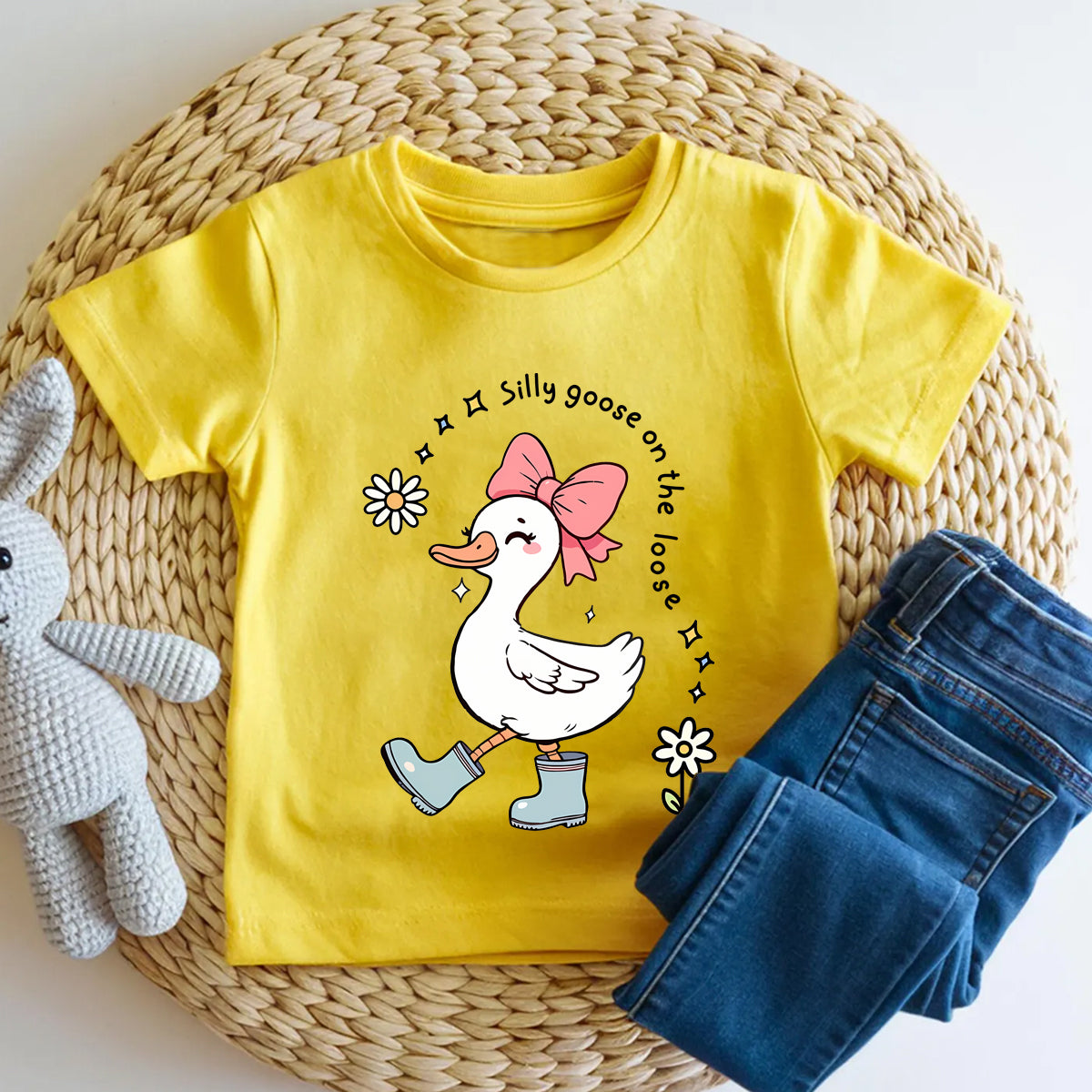 Silly Goose On The Loose Toddler T-shirts