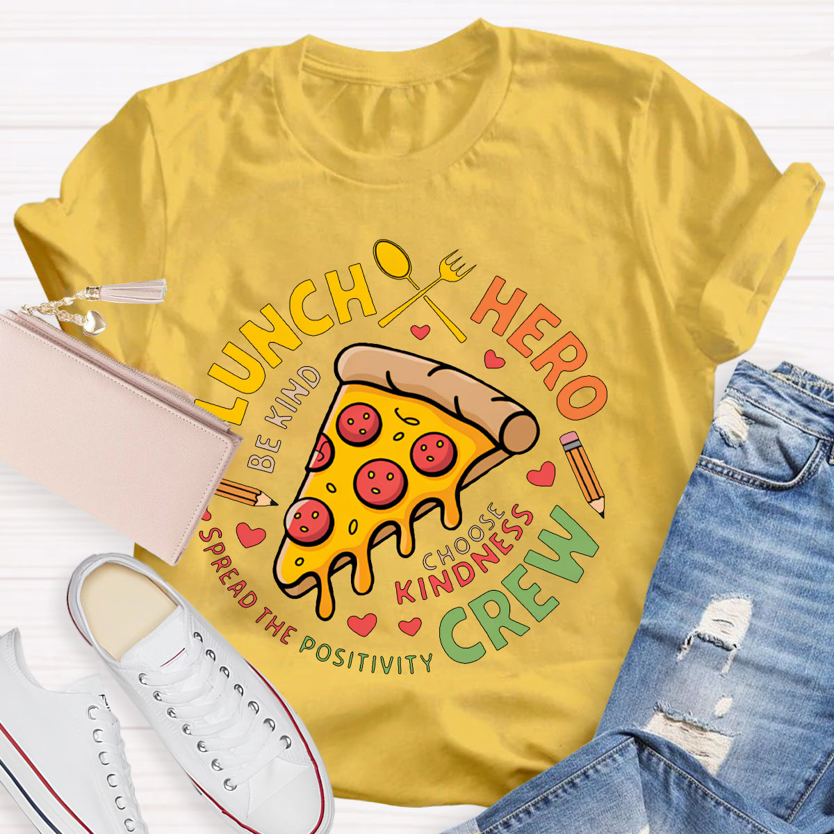 Lunch Hero Crew T-shirt