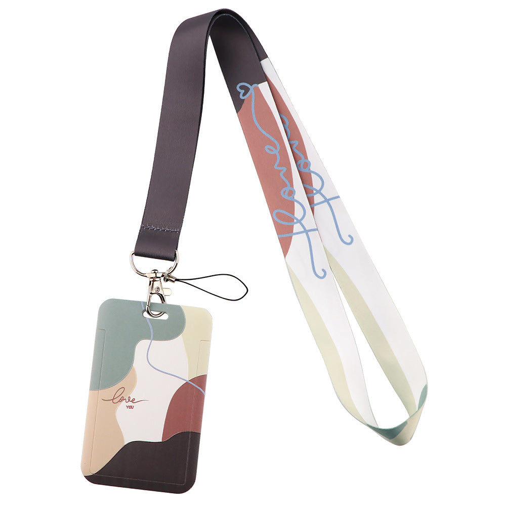Rainbow Series Mobile Phone Lanyard