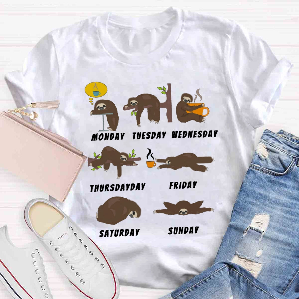Weekly Lazy Mode T-shirt