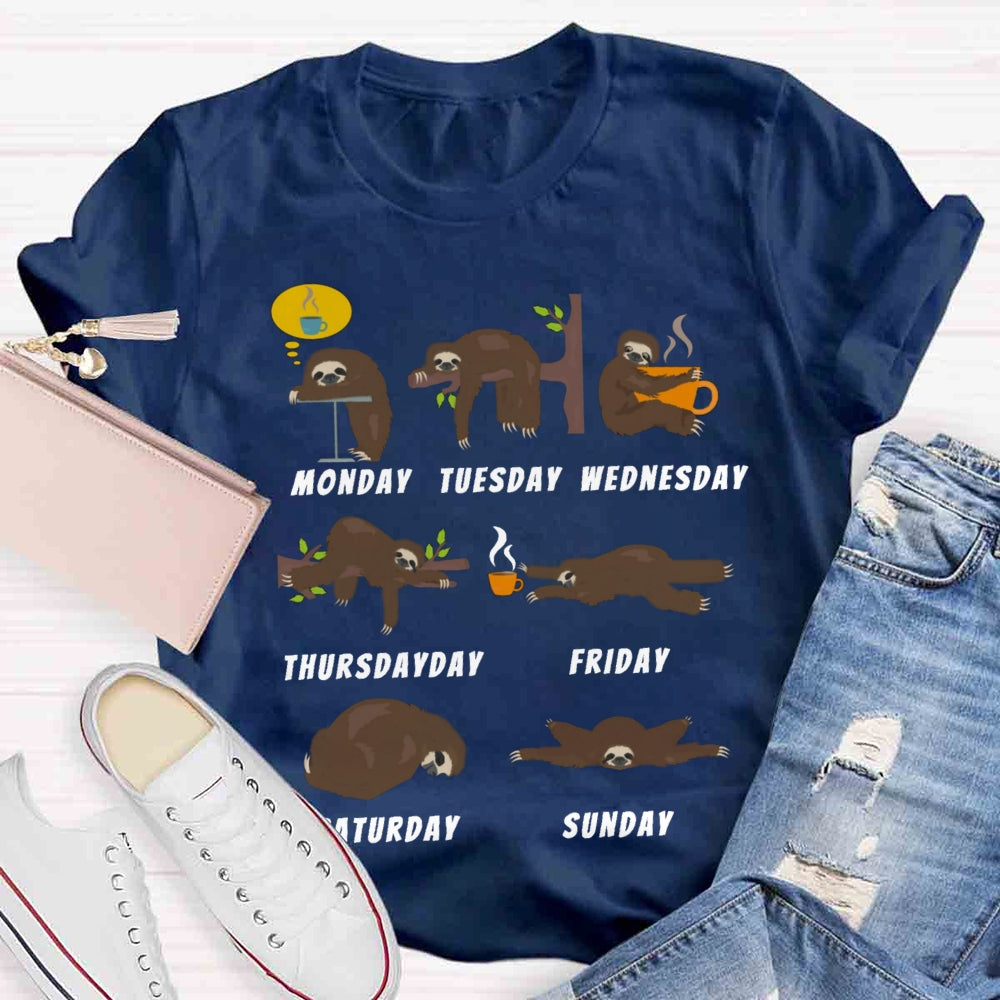 Weekly Lazy Mode T-shirt