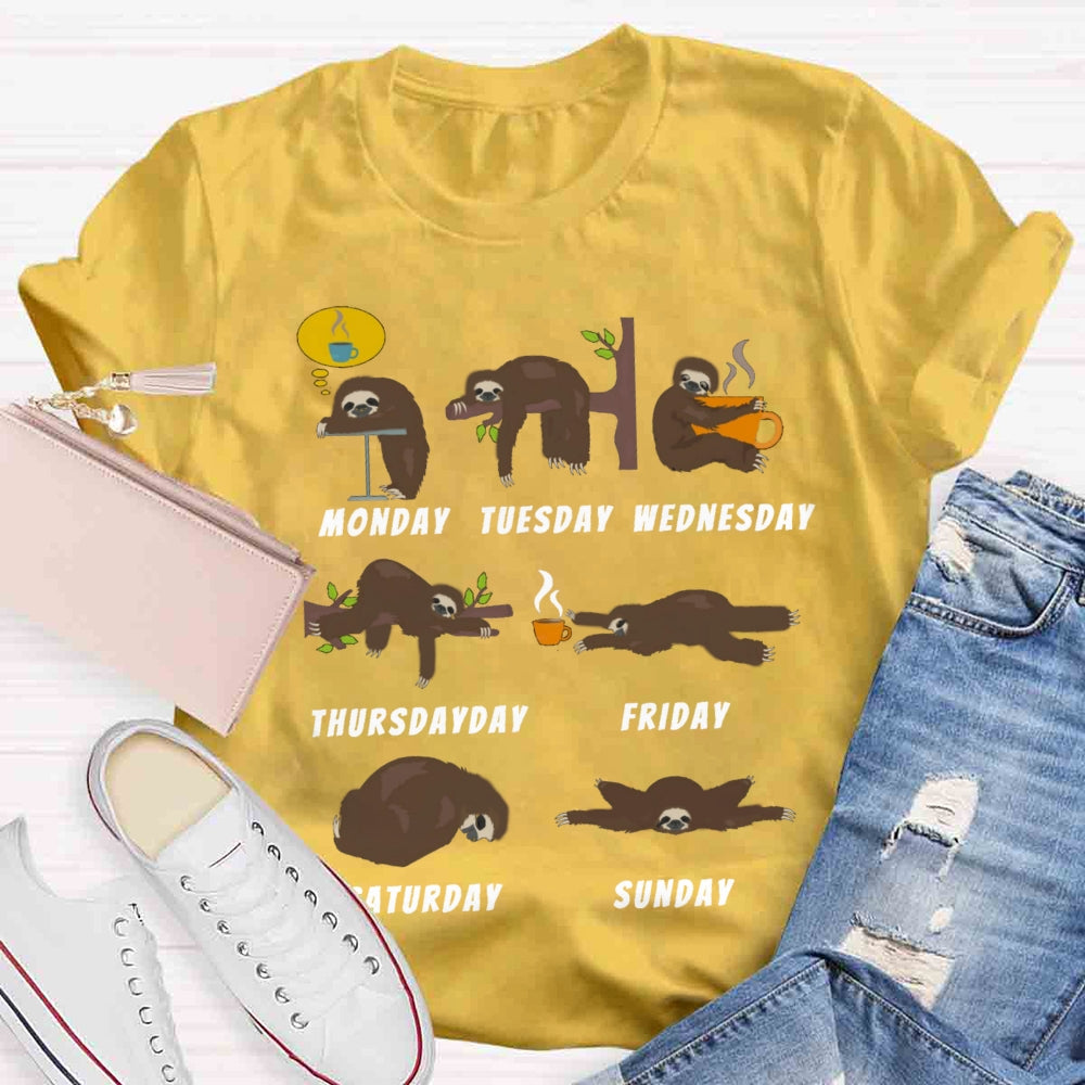 Weekly Lazy Mode T-shirt