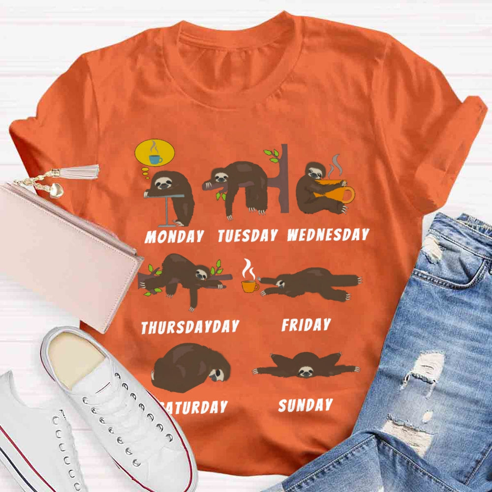 Weekly Lazy Mode T-shirt
